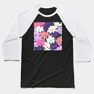 azalea flowers Pattern Baseball T-Shirt